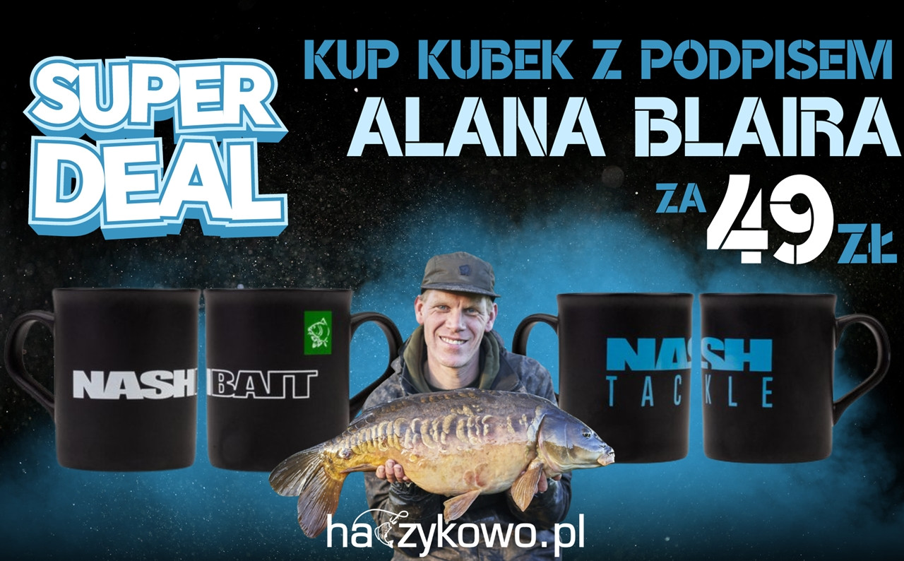 Nash Bait Mug- Kubek z autografem Alana Blair'a