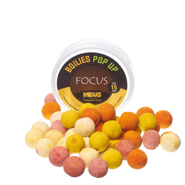 Meus 15mm Fish Mix Pop Up Focus Kulki