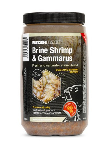 Nash Brine Shrimp & Gammarus 500ml Zalewa