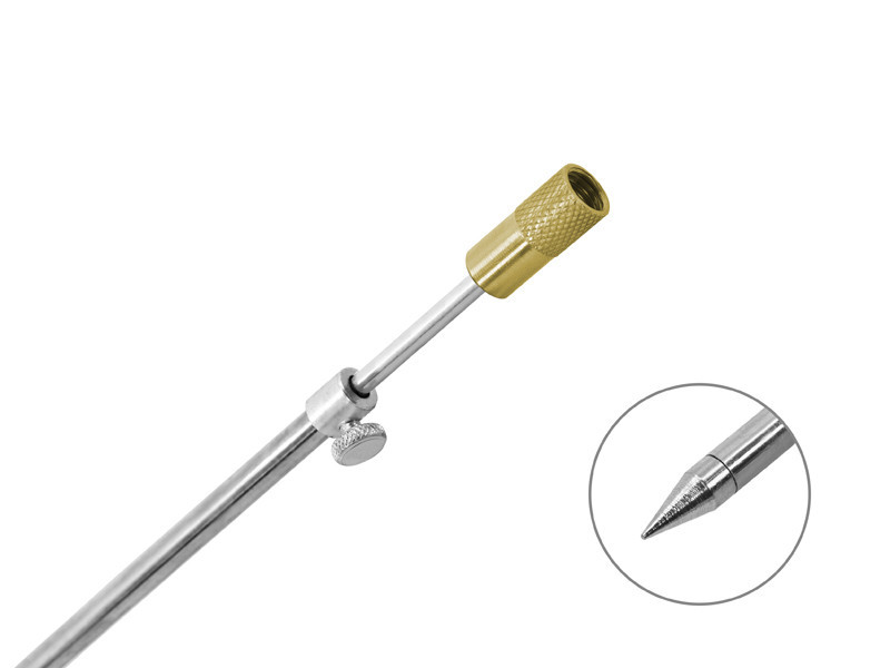 Delphin podpórka stalowa z gwintem 60-100cm