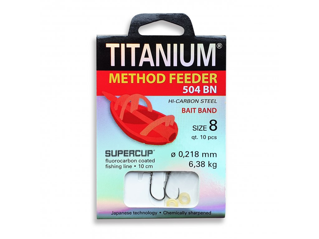 Robinson Method Feeder 504BN gumka r.12 0.172mm 10cm 10szt przypony
