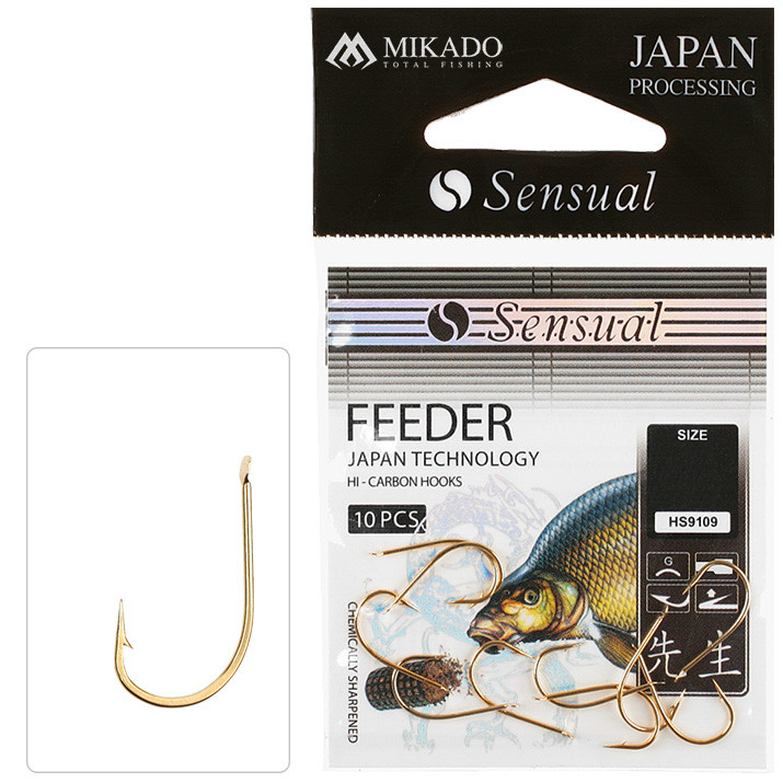 Mikado Sensual Feeder r.8 10szt haczyki