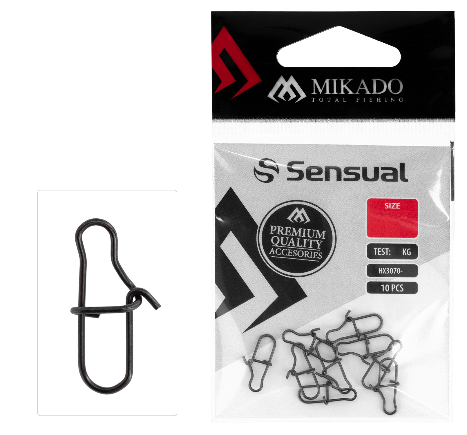 Mikado Agrafka spinningowa r.000 BN 10szt.