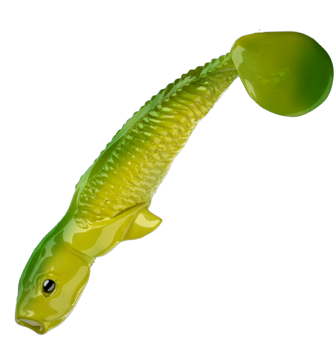 Qubi Lures Syrena Shad 5cm 7szt Kanarek