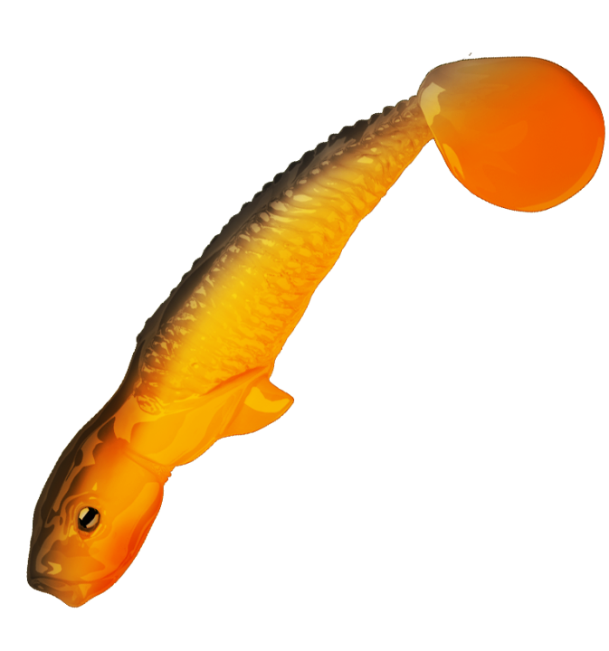 Qubi Lures Syrena Shad 5cm 7szt Mnich