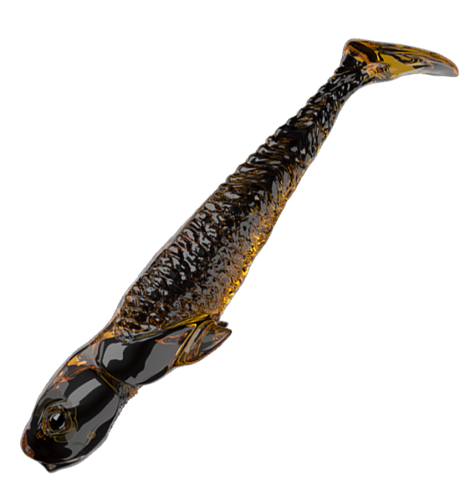 Qubi Lures Syrena Shad 5cm 7szt Whiskey