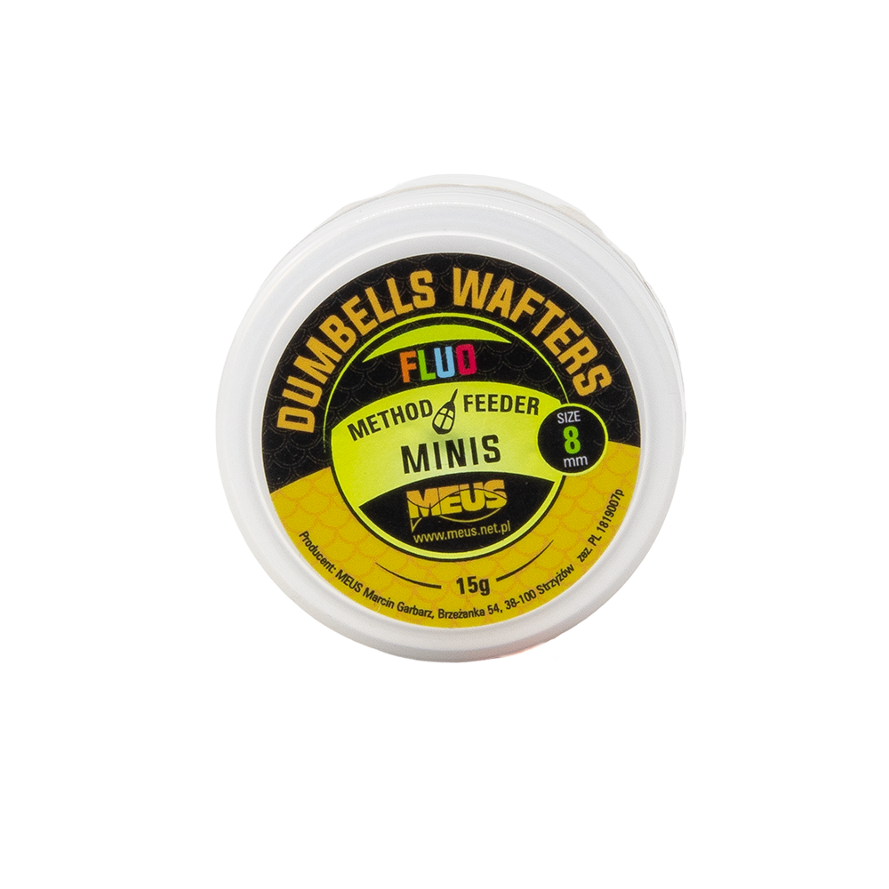Meus Minis Dumbells Wafters Fluo 8mm Carolina Reaper