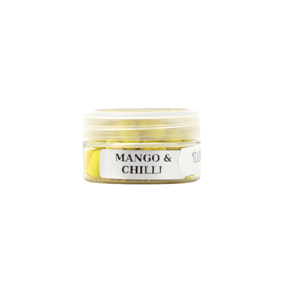 Meus Minis Dumbells Fluo Pop-up 8mm Mango / Chilli