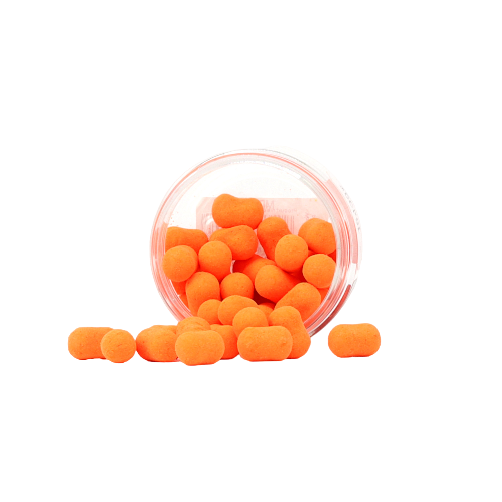 Meus Minis Dumbells Fluo Pop-up 8mm Pomarańcza / Makrela