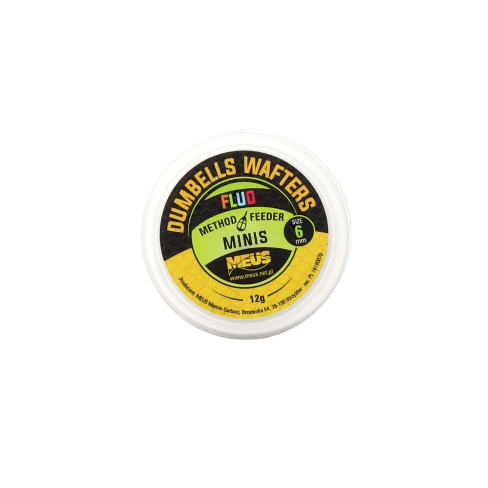 Meus Minis Dumbells Wafters Fluo Mango/Chilli 6mm