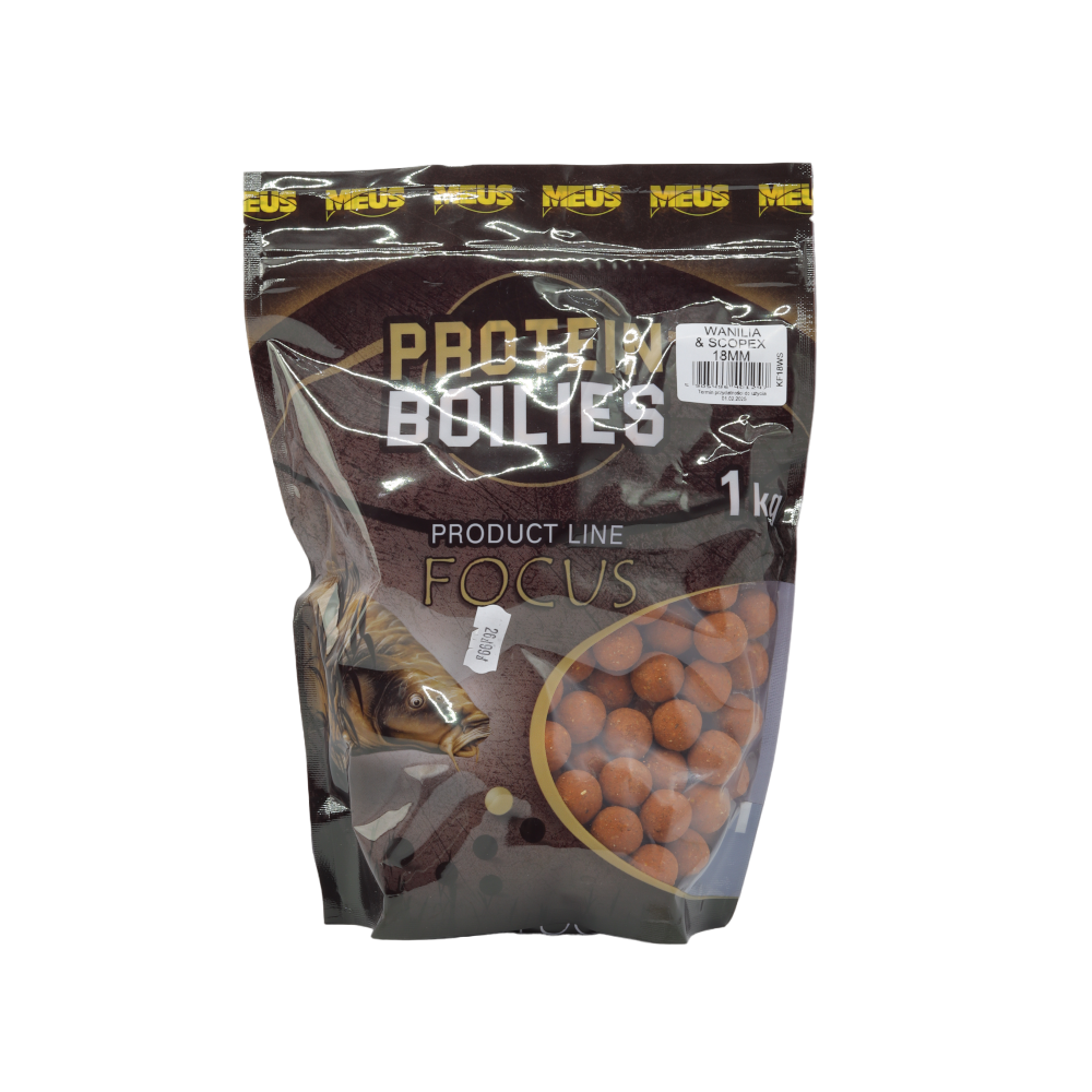 Meus Focus Wanilia Scopex 18mm 1kg kulki zanętowe