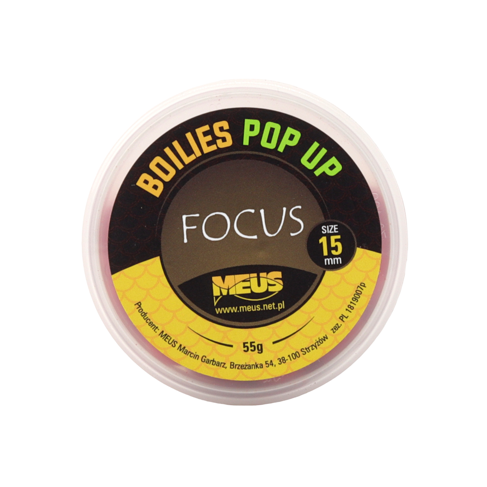 Meus Kulki Pop Up Focus 15mm Miód Malina