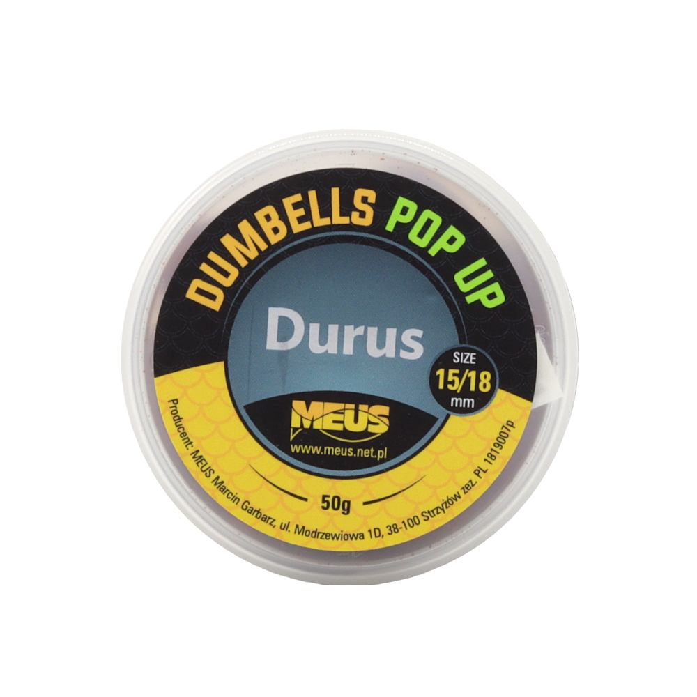 Meus Durus Wątroba Czosnek Dumbells Pop Up 15/18mm