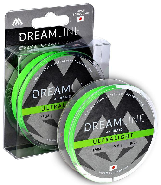 Mikado DreamLine Ultralight 0.047mm 150m Fluo Green plecionka
