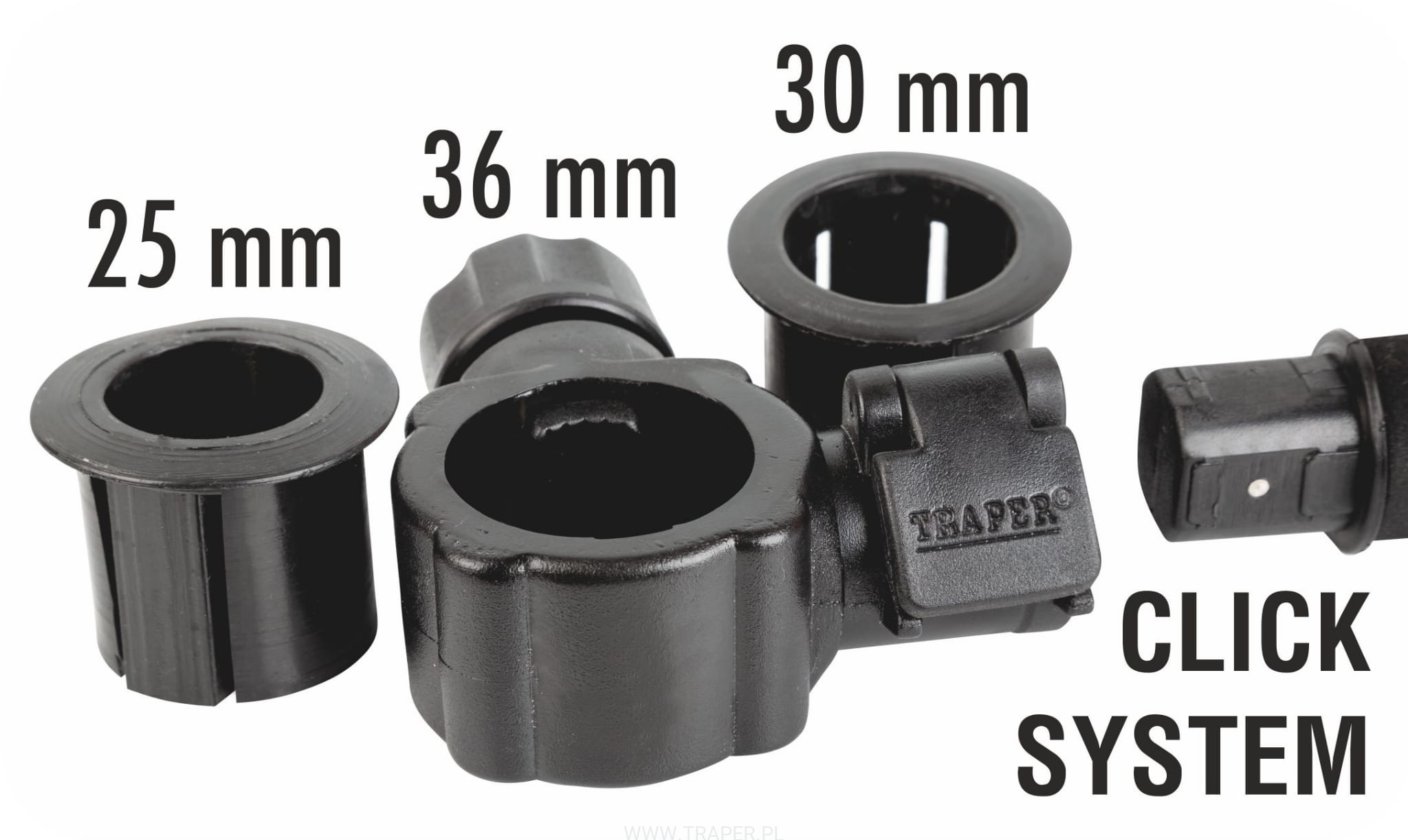 Traper Uchwyt Duble GST Click 25cm