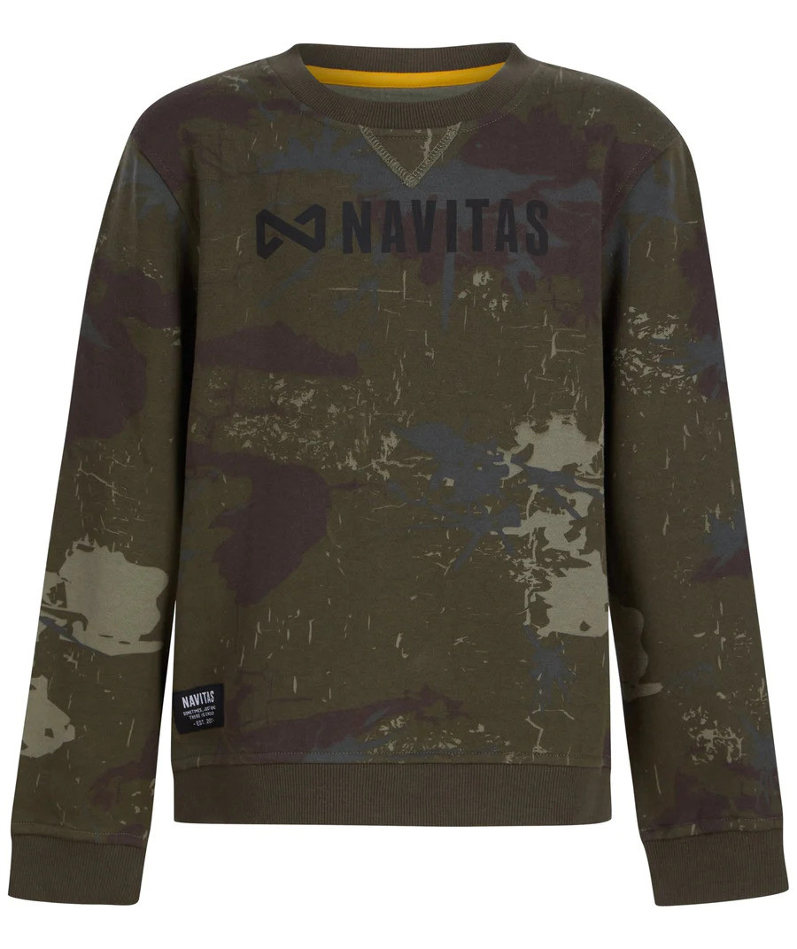 Navitas Kids Sweatshirt Camo Identity 5-6 lat