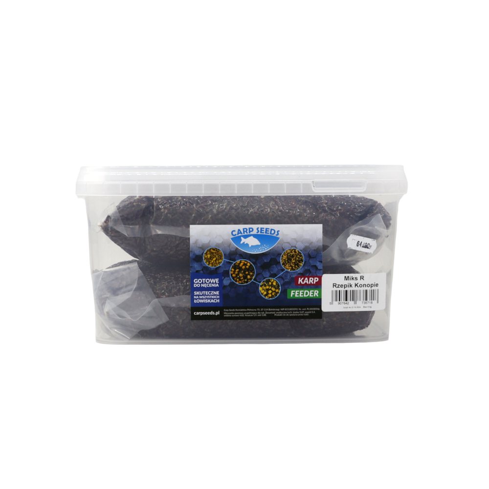 Carp Seeds Miks R Rzepik Konopie Box 4kg