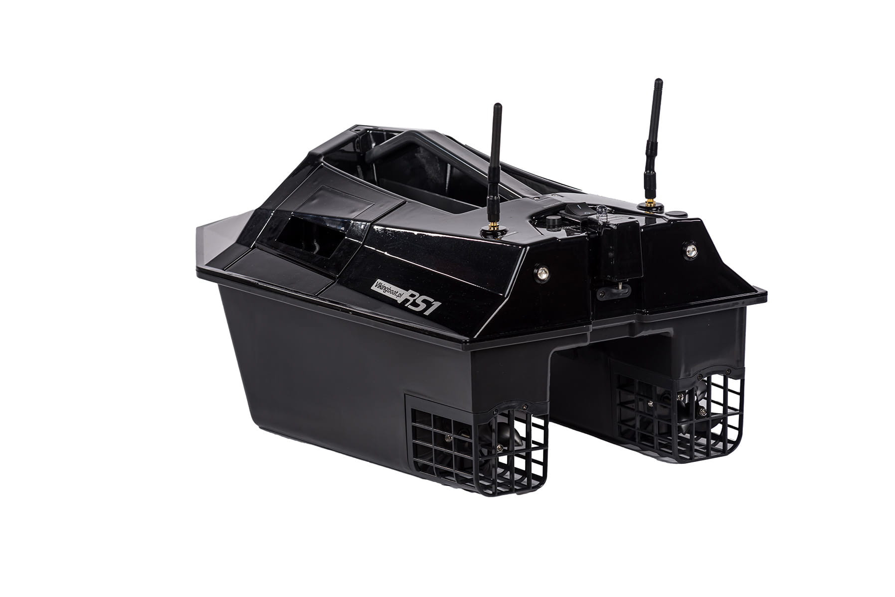 Viking RS1 Czarna komplet: Echosonda, GPS, Kiper