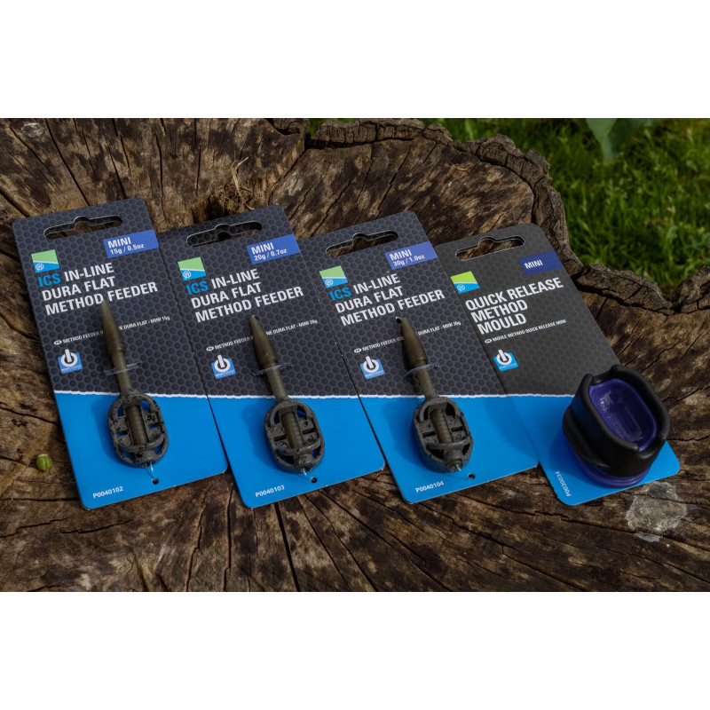 Preston ICS In-Line Dura Flat Method Feeder Mini 15g podajnik