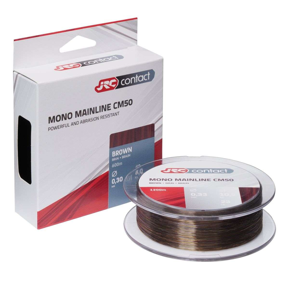 JRC Contact CM50 1200m 0.28mm Brown żyłka