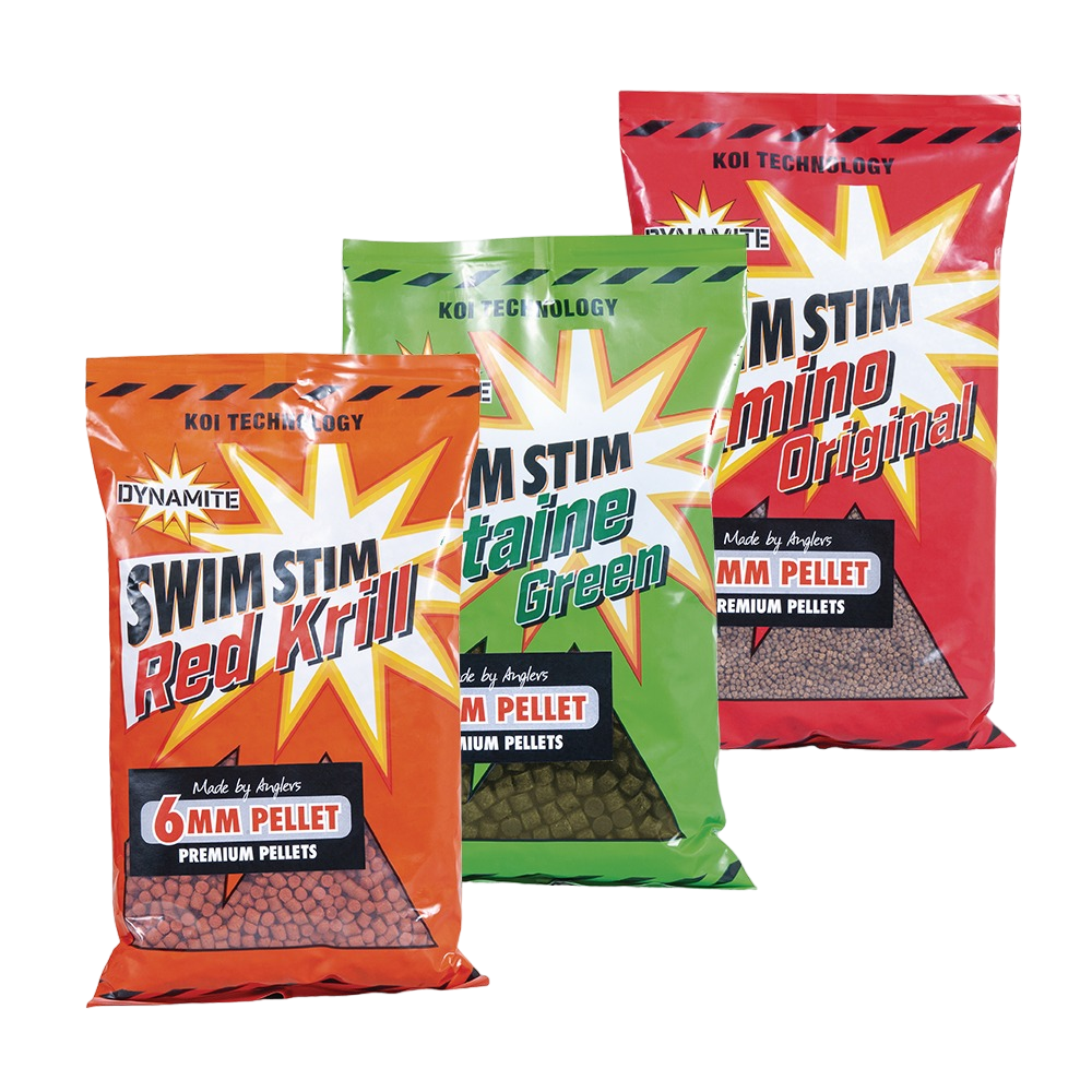 Dynamite Baits Swim Stim Red Krill Pellet 6mm 900g