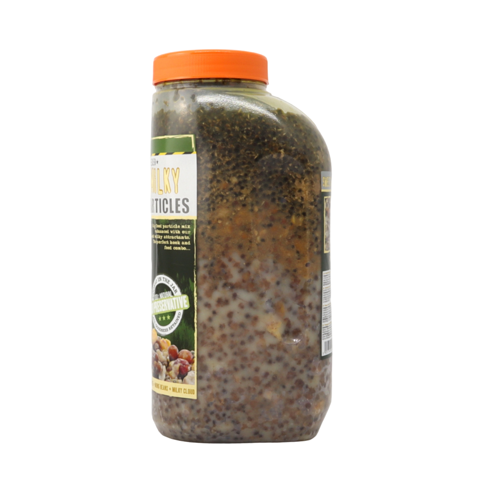 Dynamite Baits Sweet Milky Pulses Particles 2.5l mix ziaren