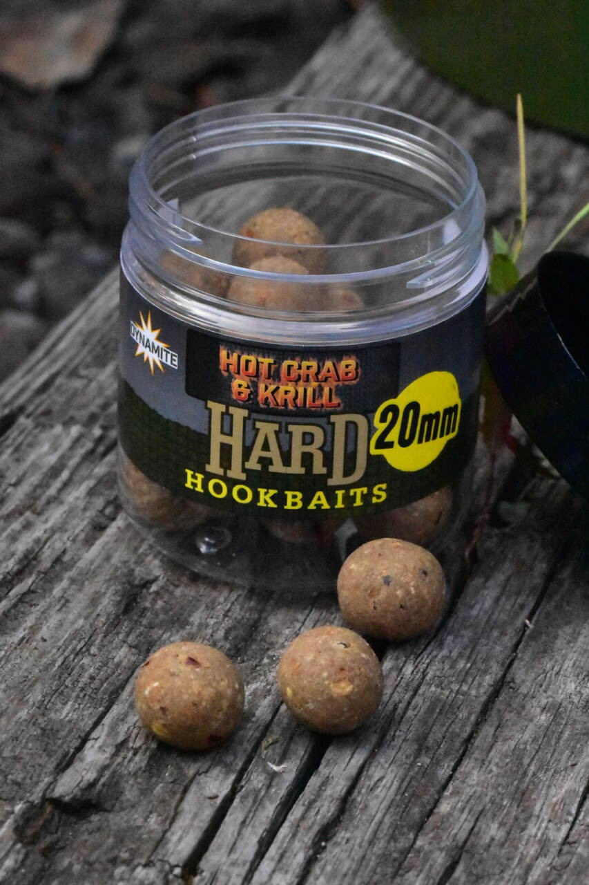 Dynamite Baits Hot Crab & Krill Hard Hookbaits 20mm