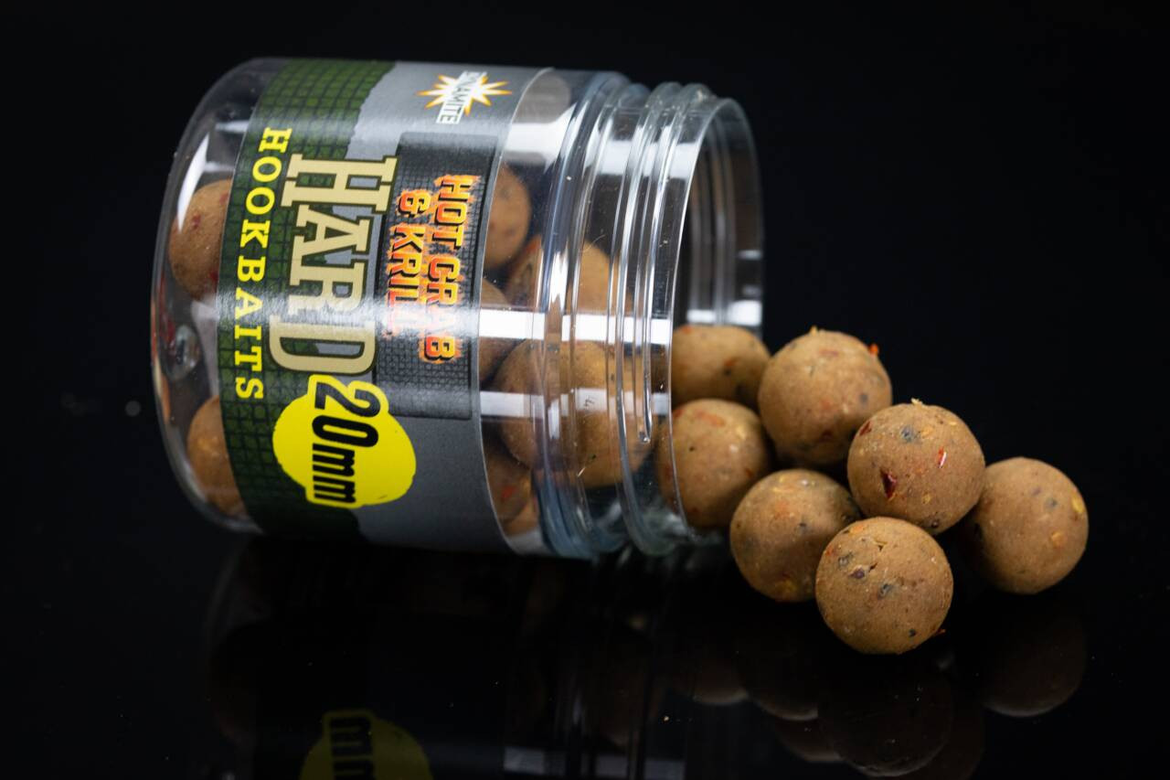Dynamite Baits Hot Crab & Krill Hard Hookbaits 20mm