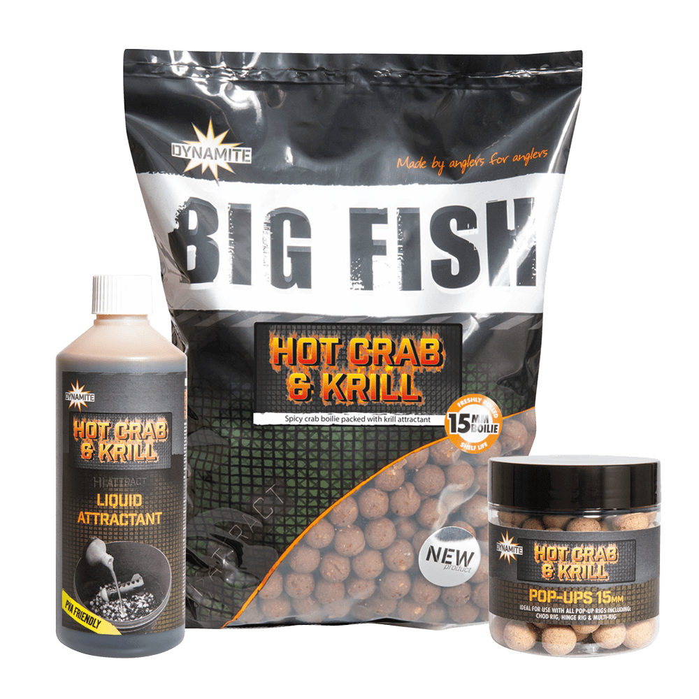 Dynamite Baits Hot Crab&Krill 26mm 1kg kulki zanętowe