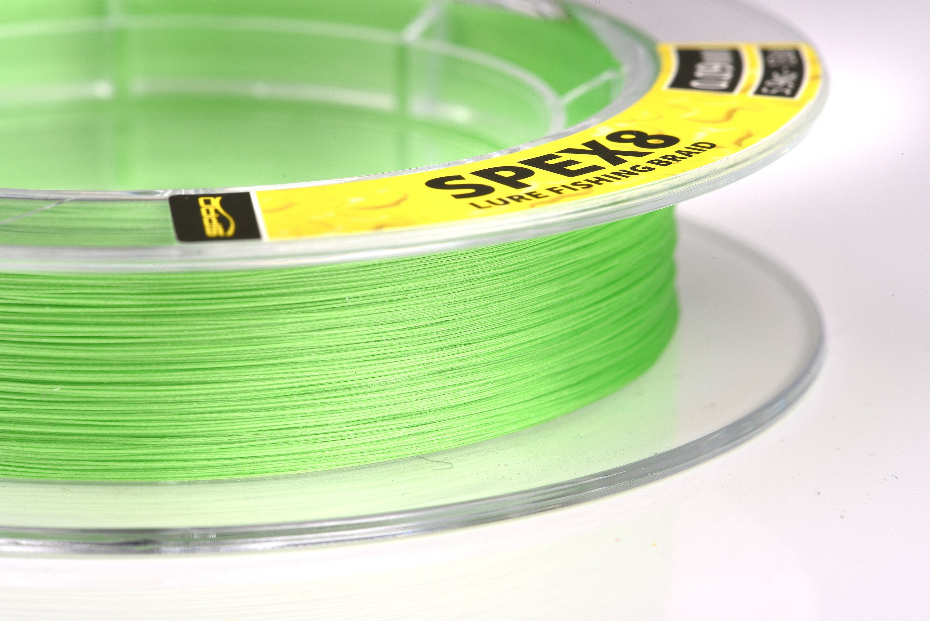 Spro SPEX8 Braid Lime Green 0.12mm 150m