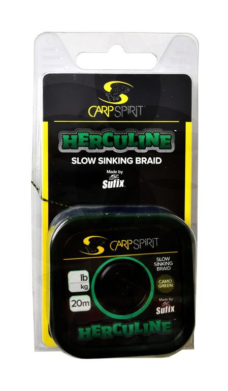 Carp Spirit Herculine 25lb 20m Camo Green plecionka
