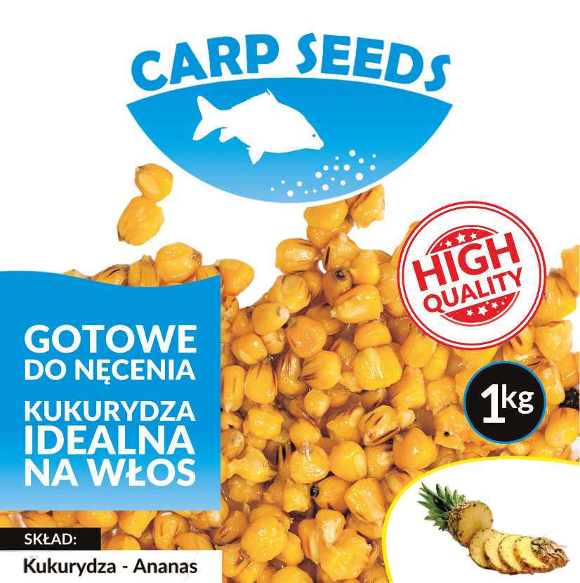 Carp Seeds Kukurydza ananas 1kg