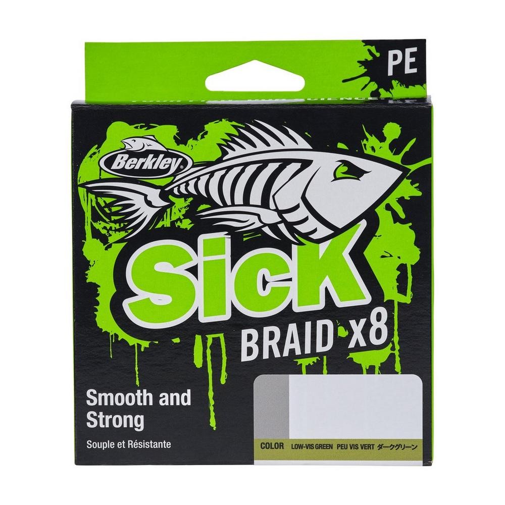 Berkley X8 Sick Braid 0.39m 150m 46kg GRN plecionka