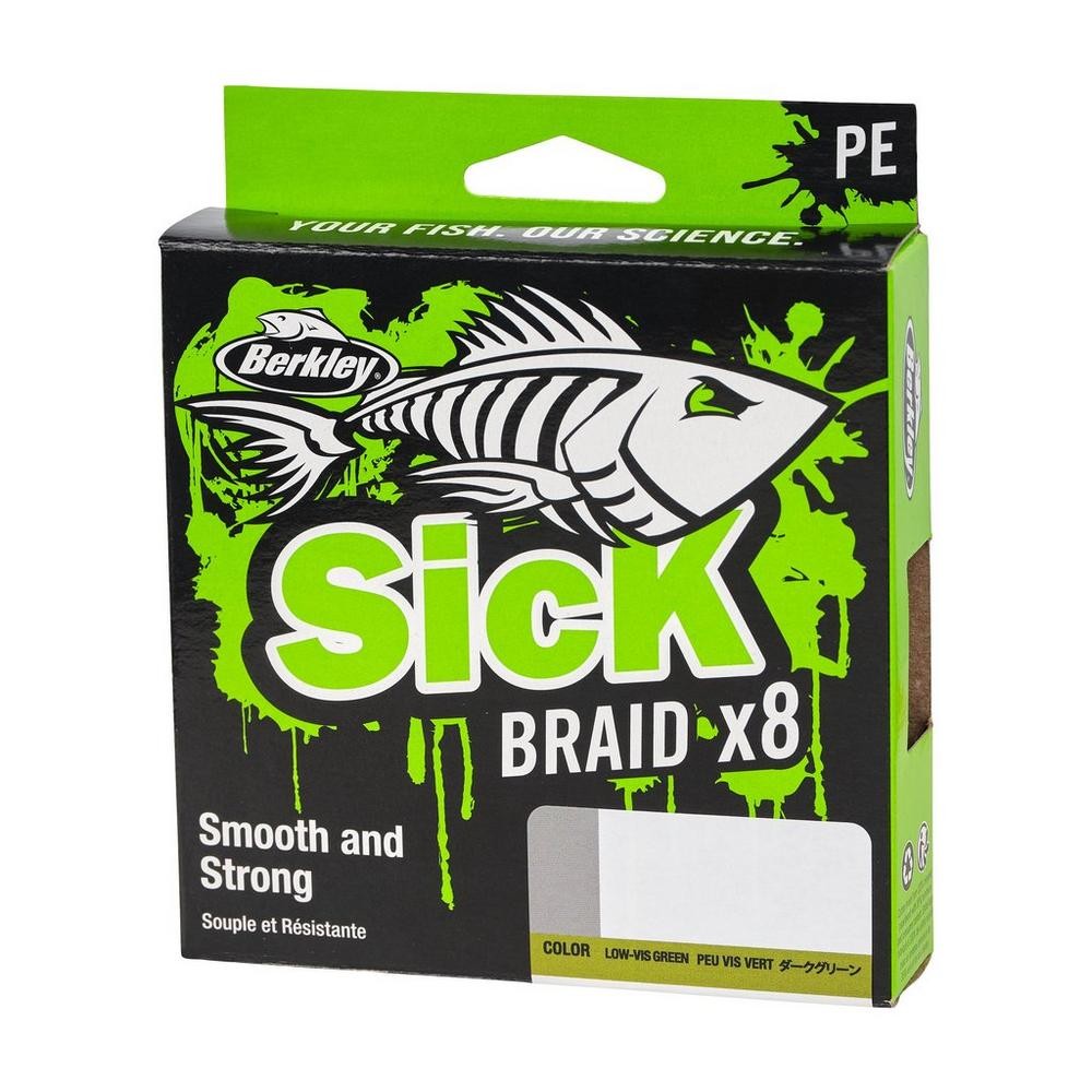 Berkley X8 Sick Braid 0.39m 150m 46kg GRN plecionka
