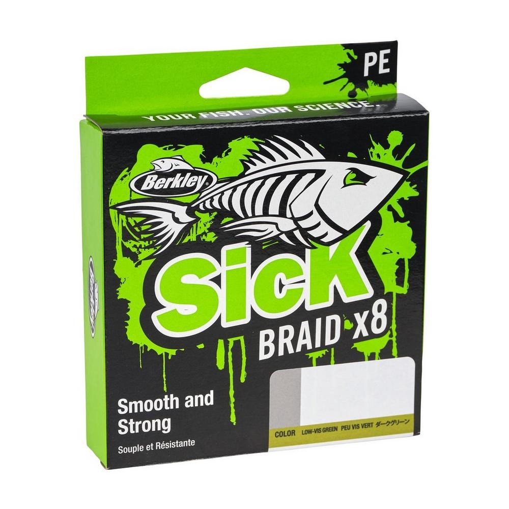 Berkley X8 Sick Braid 0.39m 150m 46kg GRN plecionka