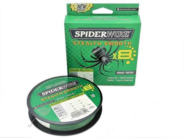 SpiderWire Stealth Smooth x8 0.13mm 12.7kg 150m Moss Green