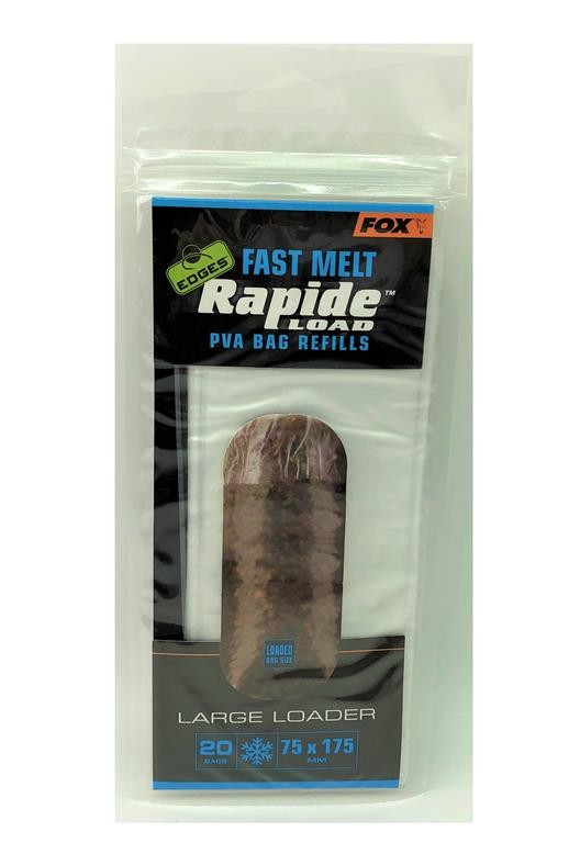 FOX Edges Rapide PVA Refills Fast Melt Large 75x175mm 20szt.
