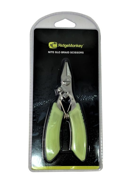 RidgeMonkey Nożyczki Nite-Glo Braid