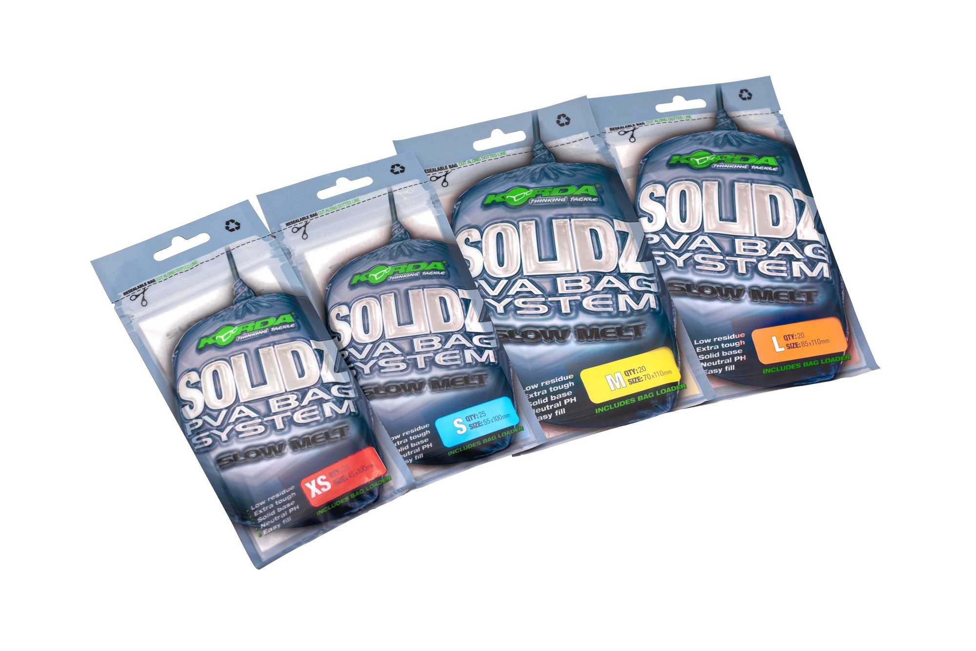 Korda Solidz Slow Melt PVA Bags M worki rozpuszczalne