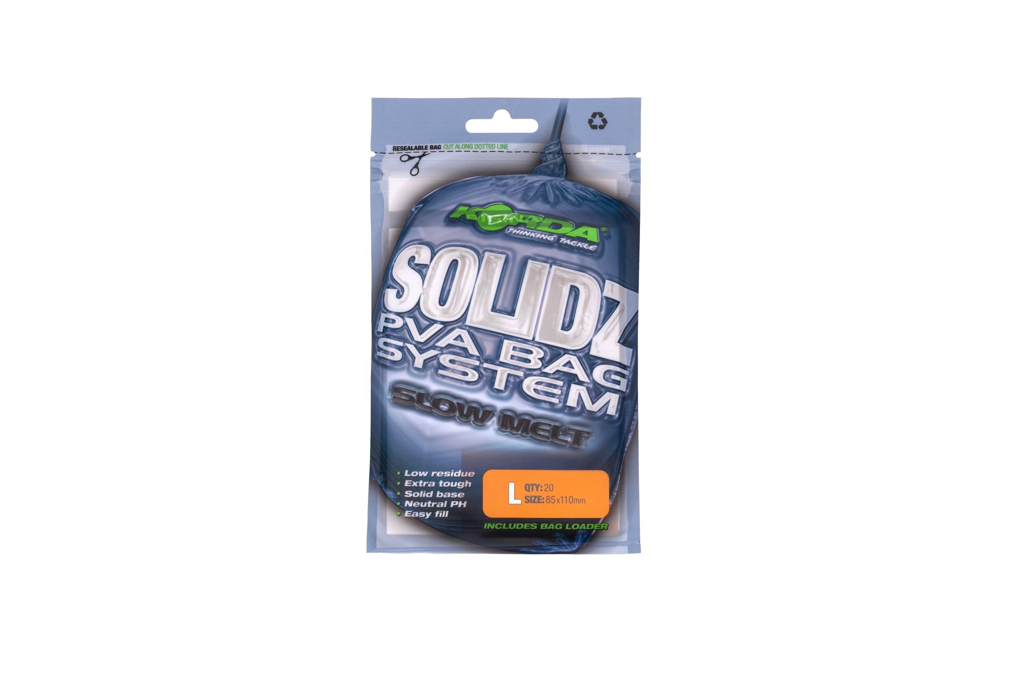Korda Solidz Slow Melt PVA Bags L worki rozpuszczalne
