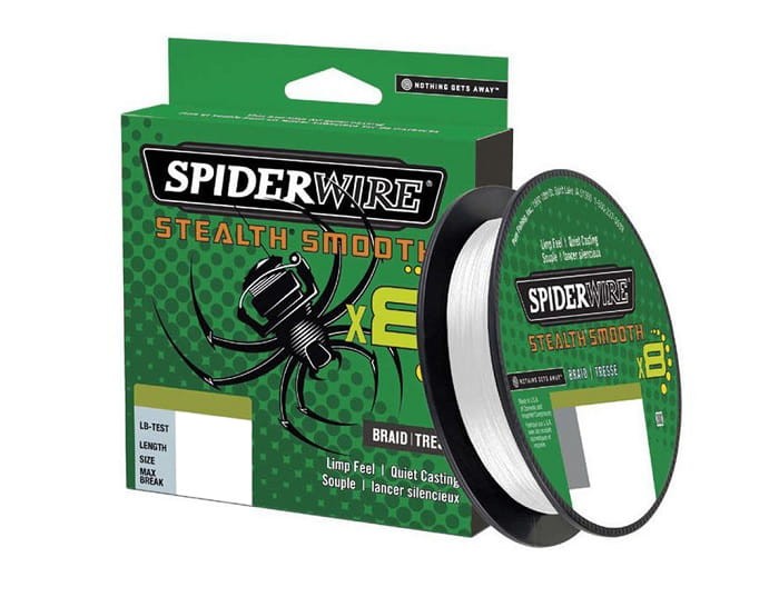 SpiderWire Stealth Smooth x8 0.19mm 18kg 150m Translucent