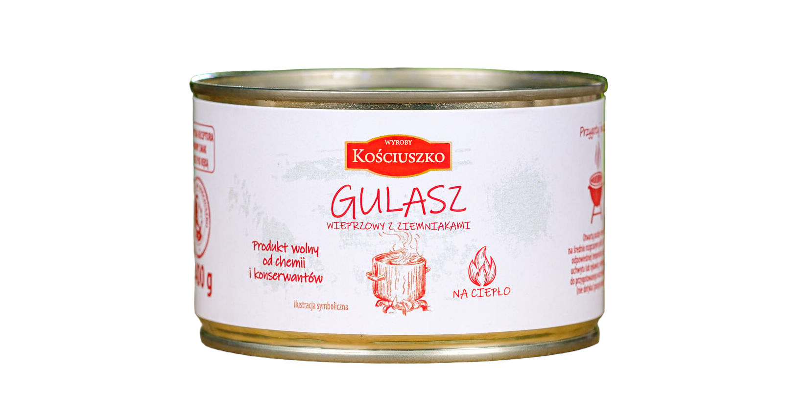 Wyroby Kościuszko Gulasz wieprzowy 400g