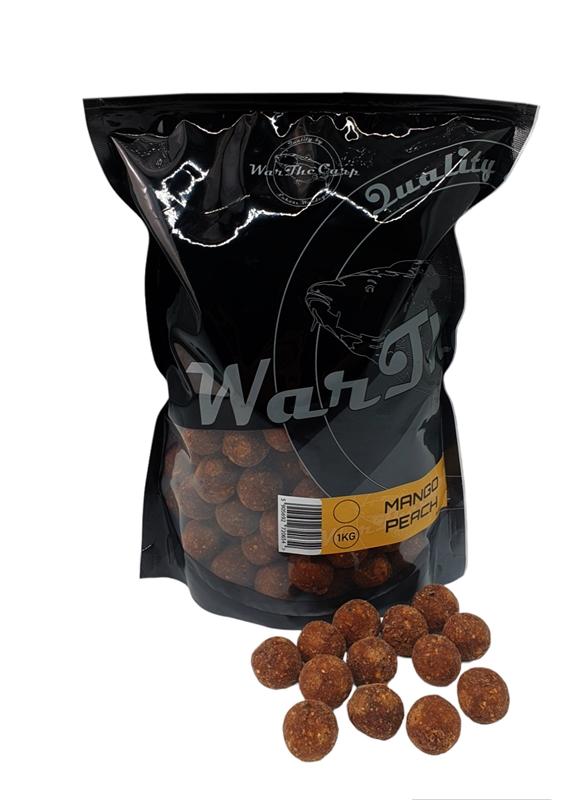 WarTheCarp Mango Peach 18mm 1kg kulki zanętowe