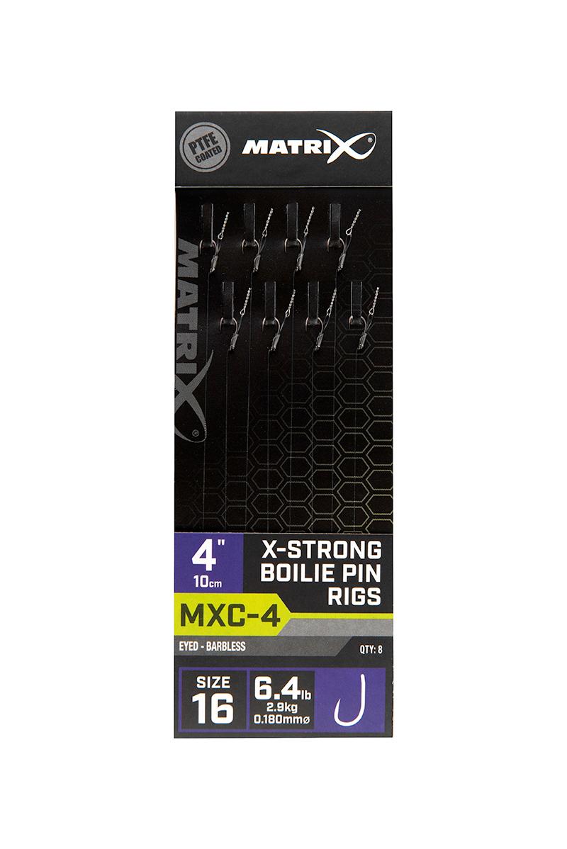 Matrix MXC-4 X-Strong Barbless bagnet r.16 0.165mm 10cm przypony