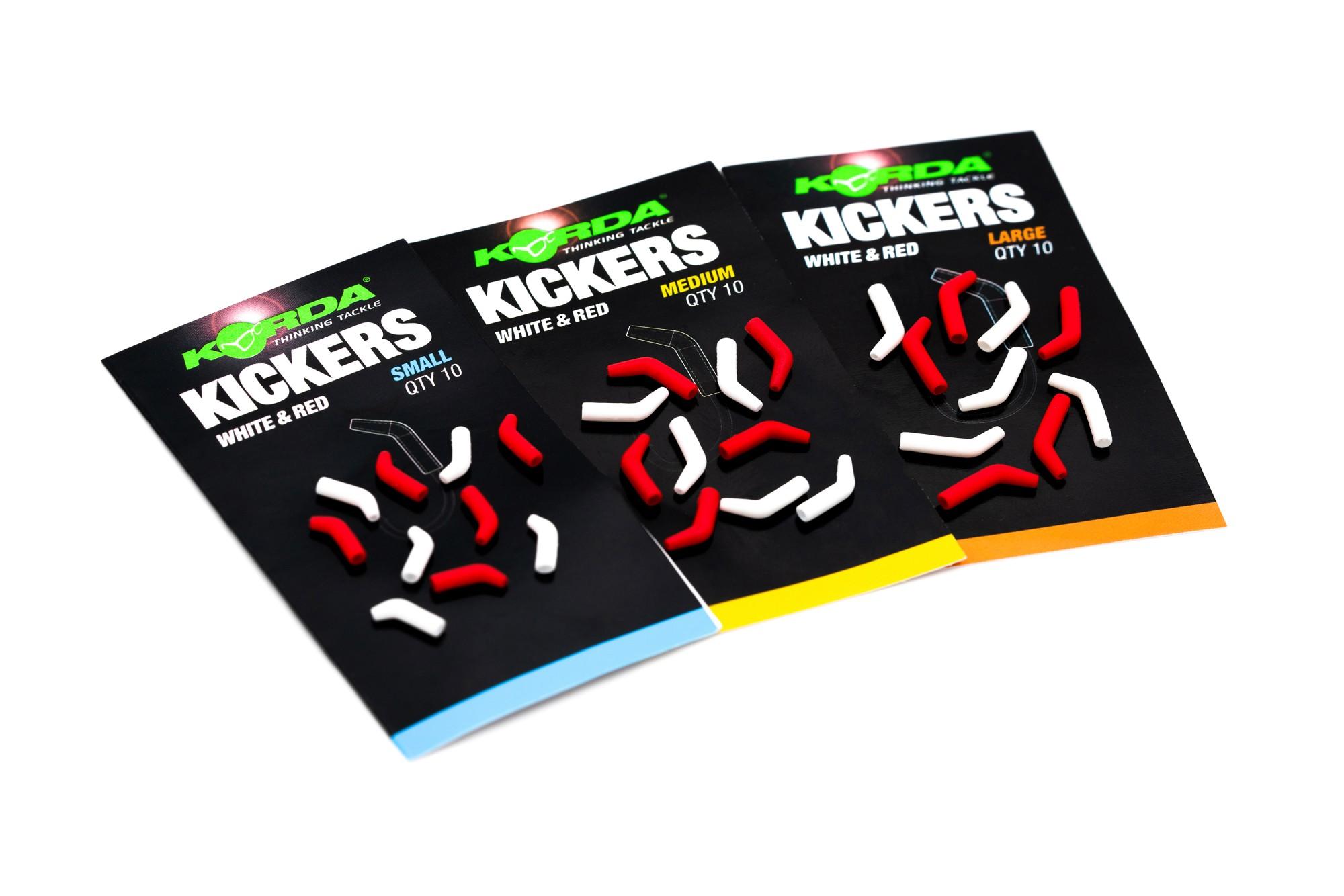 Korda Kickers Red/White Small