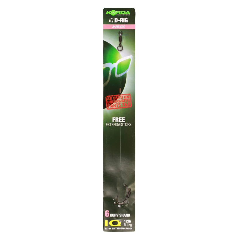 Korda IQ D Rig r.4 Kurv 15lb przypon