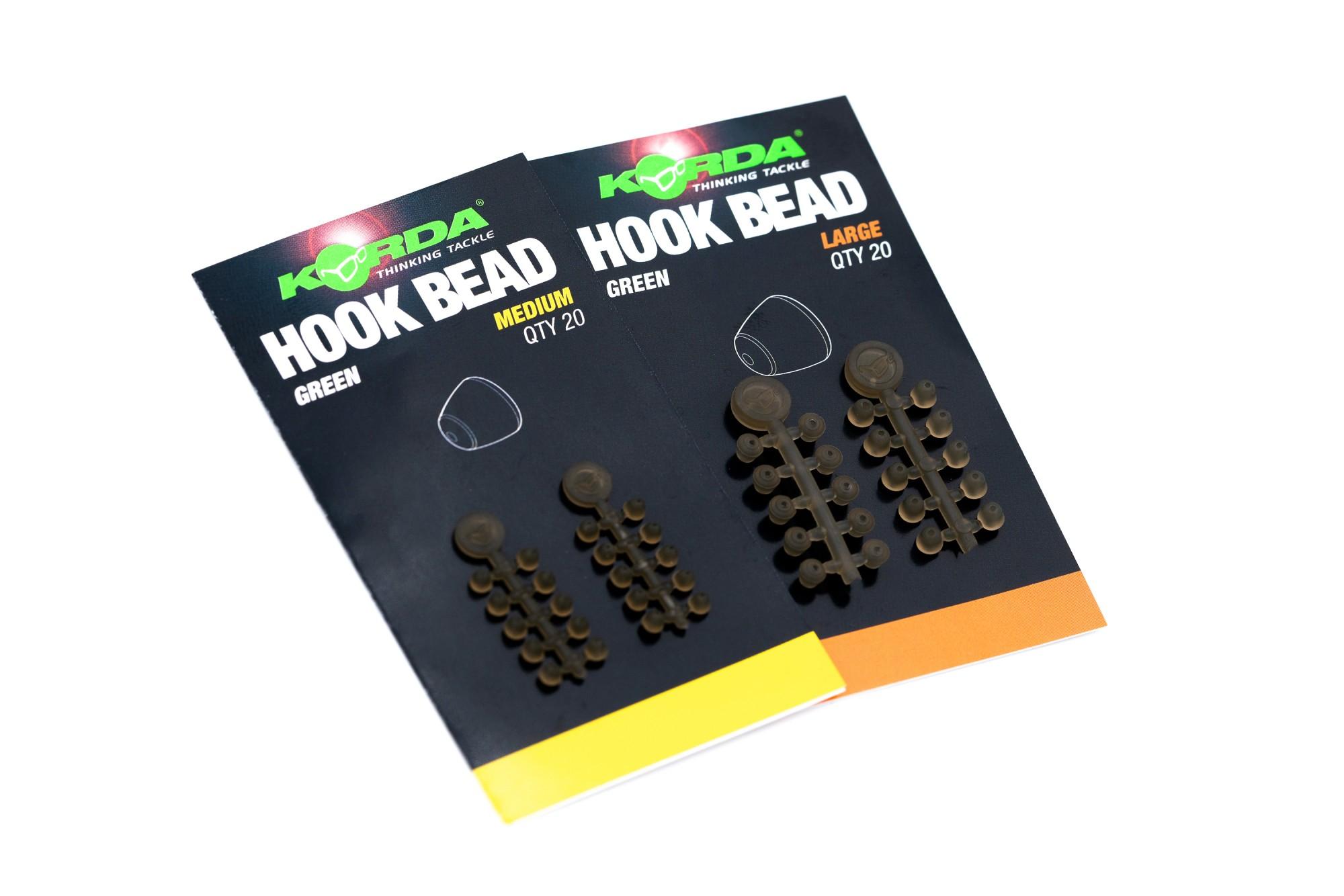 Korda Hook Bead Green Large Stopery