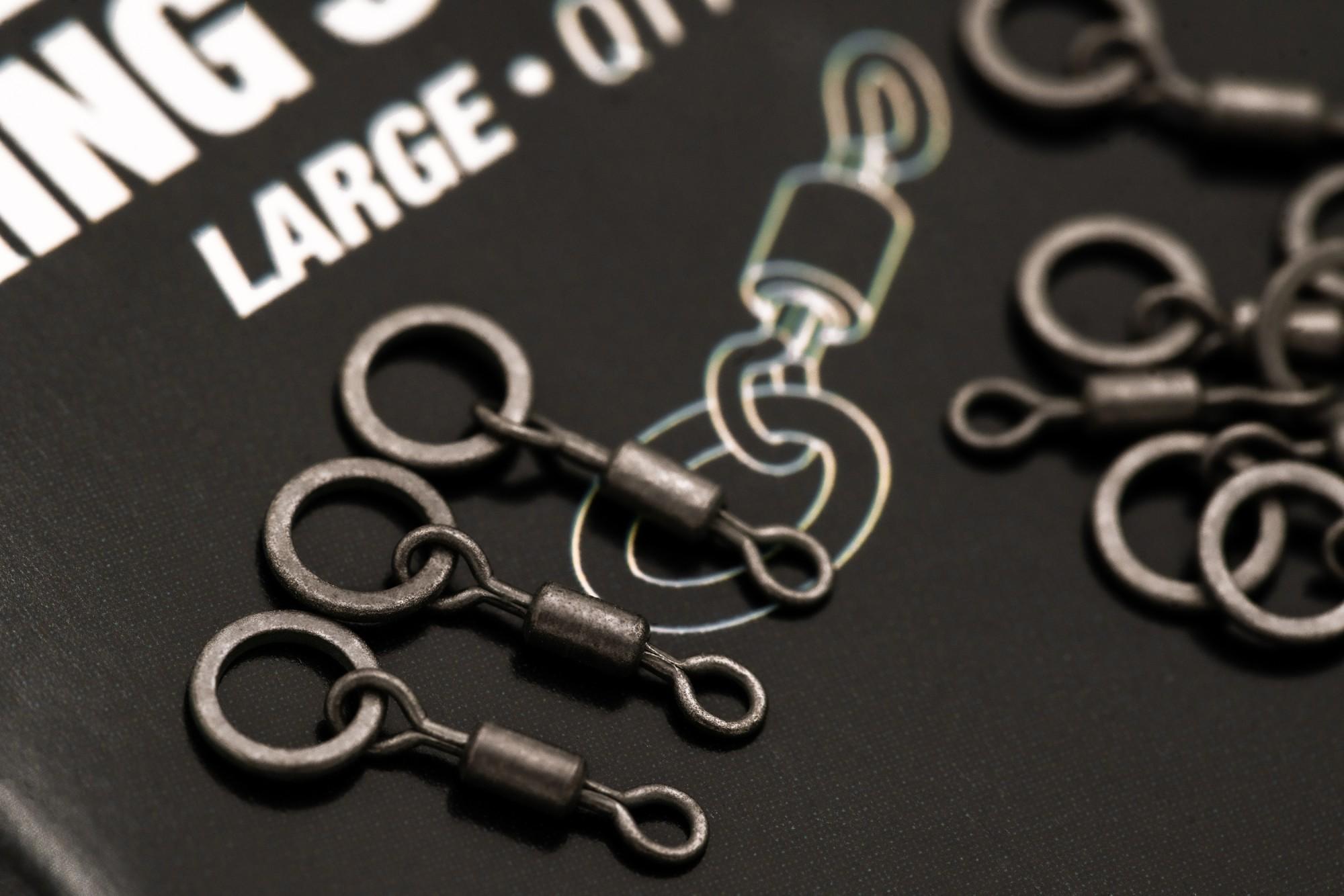 Korda Micro Rig Ring Swivel Medium mikro krętlik z kółeczkiem