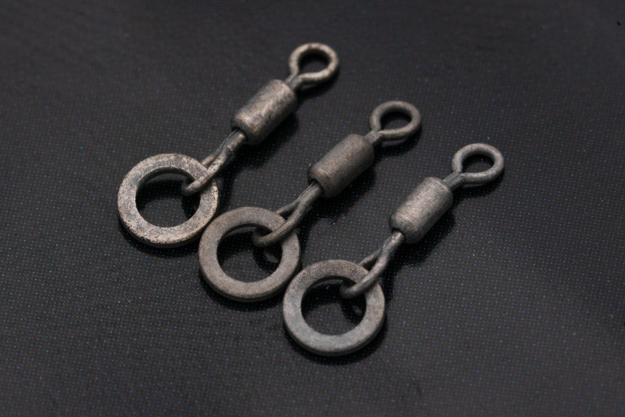 Korda Micro Rig Ring Swivel Medium mikro krętlik z kółeczkiem