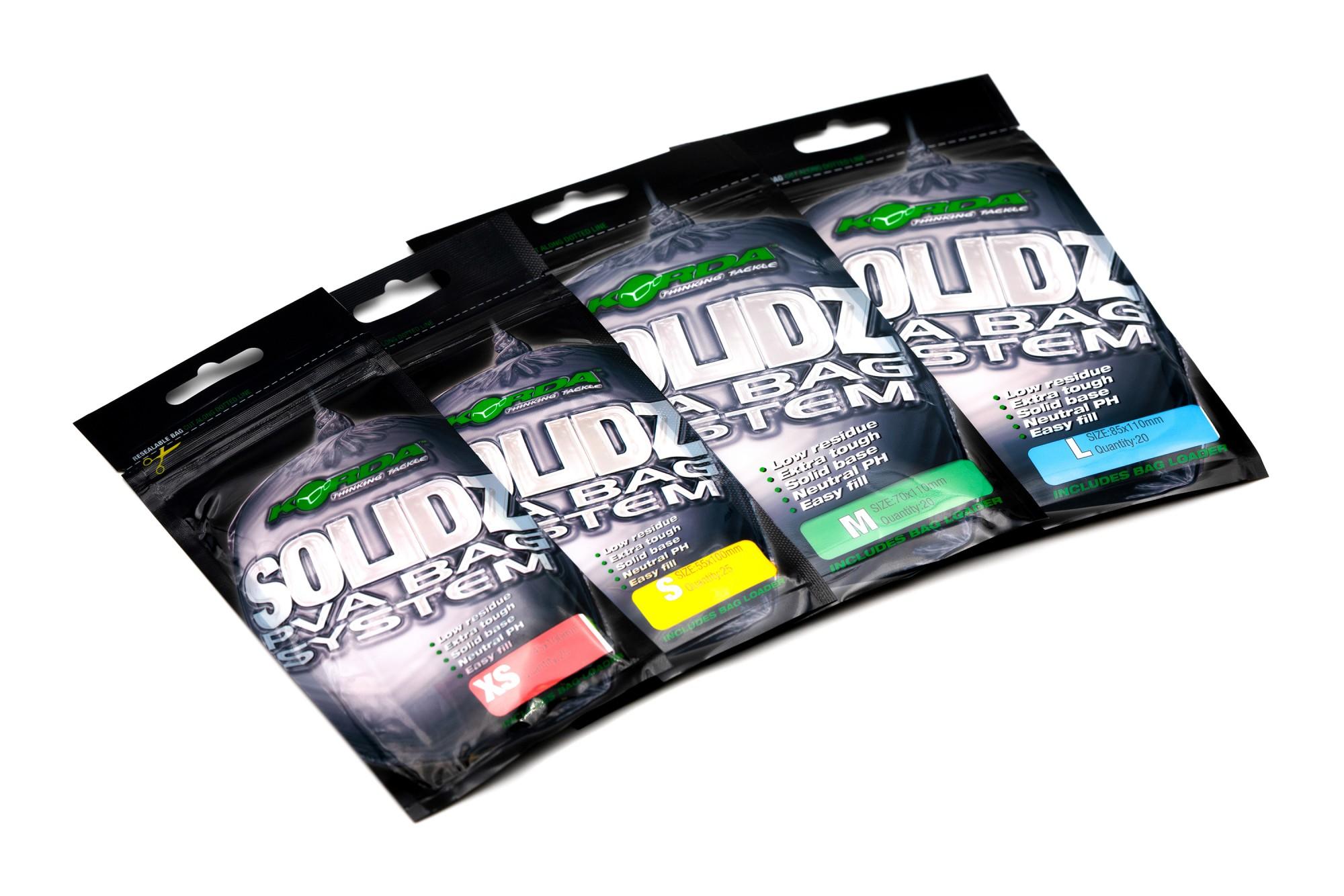 Korda Solidz PVA Bags XS 45x100mm 25szt worki rozpuszczalne PVA